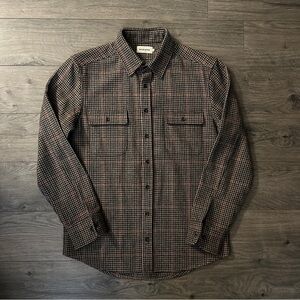 Taylor Stitch Men's Maritime Plaid Wool Shirt